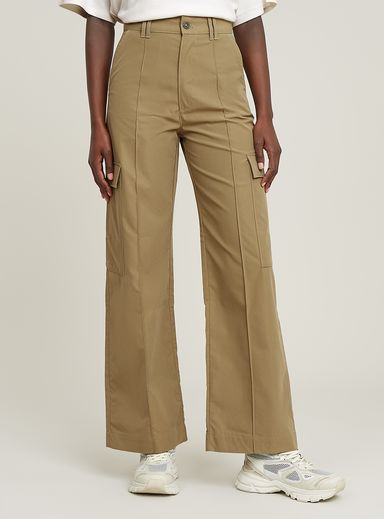 High Waist Cargo Pants